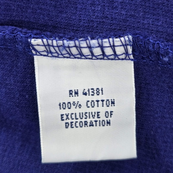 Polo Ralph Lauren Men Sweatshirt XL Blue Player Embroidery Pullover - Picture 3 of 9